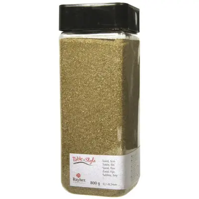 Pesek, fin, zlat, 0,1-0,3 mm, 800g