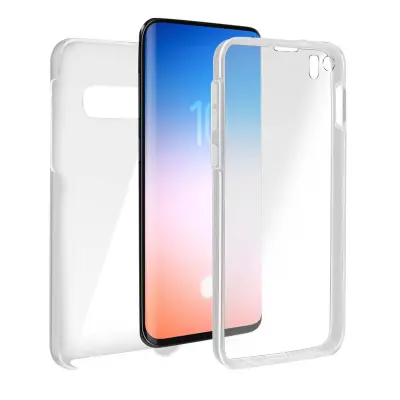Celotna sprednja in zadnja zašcitna školjka, trda - prozorna str. Samsung Galaxy S10e
