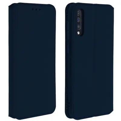 Ovitek folija Držalo za kartice in stojalo za video - polnocno modra str. Samsung Galaxy A50