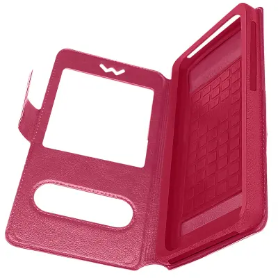 Folio torbica Extra-Slim 2x Window (hitra sprostitev) Velikost XXL - Fuksija