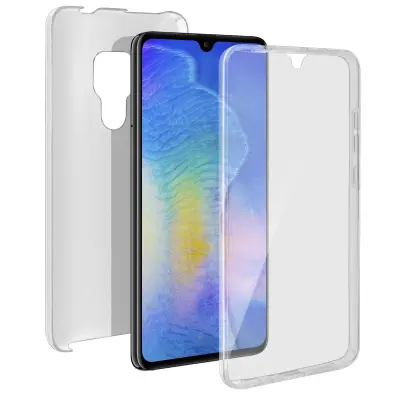 Integralni trup prilagodljiv sprednji togi zadnji del, 360° Zbirka - Transparent str. Huawei Mate 20