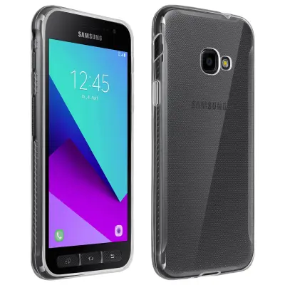 Nezlomljiv zašcitni gel silikonski ovitek prozoren za Samsung Galaxy Xcover 4 in 4s