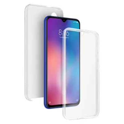 Vgrajena zašcitna lupina: prožna sprednja in toga zadnja stran - Ultra-prozorna str. Xiaomi Mi 9 SE