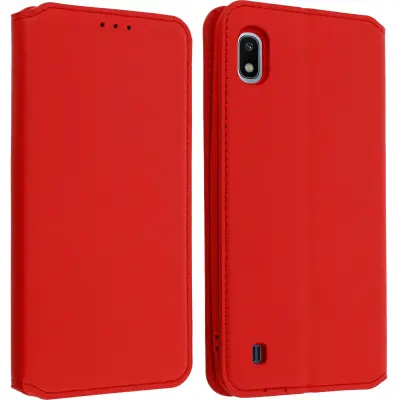 Popolna zašcita z držalom za kartice in držalom za video - rdeca str. Samsung Galaxy A10