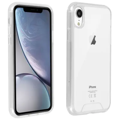 Trda torbica Contour Bumper, zbirka Crystal - ultra prozorna str. Apple iPhone XR