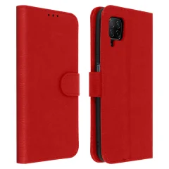 Folio Case Huawei P40 Lite z držalom za kartico - rdeca