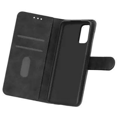 Folio Case Oppo Find X3 Lite z držalom za kartico - Crna