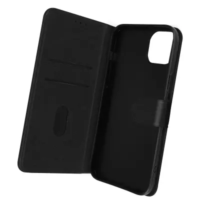 Folio Case iPhone 14 z držalom za kartico - Crna