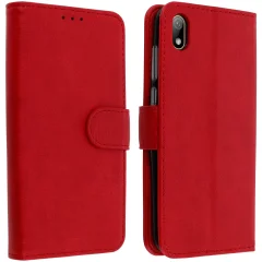 Folio Case Huawei Y5 2019 , Honor 8S z držalom za kartico - rdeca