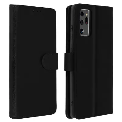 Folio Case Samsung Galaxy Note 20 Ultra z držalom za kartico - Crna