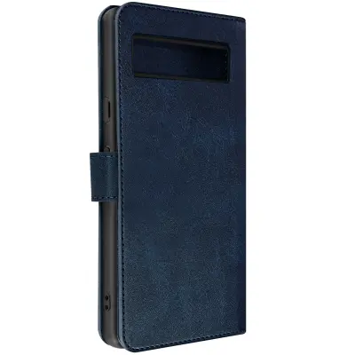 Etui za Google Pixel 7a Flip Wallet Video Support Wrist Strap Midnight Blue