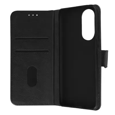 Folio Case Honor 50, Huawei Nova 9 z držalom za kartico - Crna