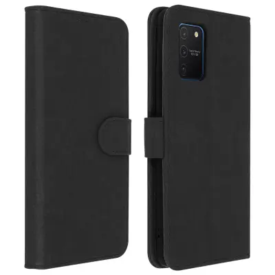 Folio Case Samsung Galaxy S10 Lite z držalom za kartico - Crna