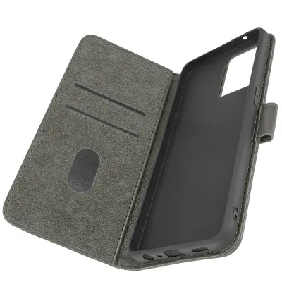 Folio Case Oppo Reno 7 z držalom za kartico - siva