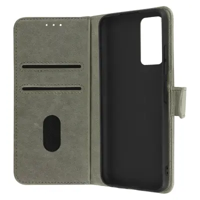 Folio Case Xiaomi Redmi Note 11 Pro 5G z držalom za kartico - siva