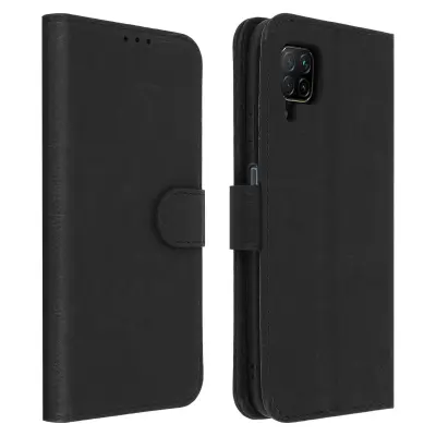 Folio Case Huawei P40 Lite z držalom za kartico - Crna