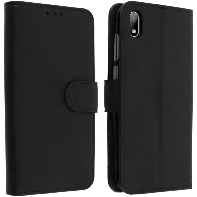 Folio Case Huawei Y5 2019 , Honor 8S z držalom za kartico - Crna