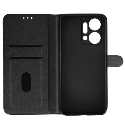 Folio Case Honor X7a z držalom za kartico - Crna
