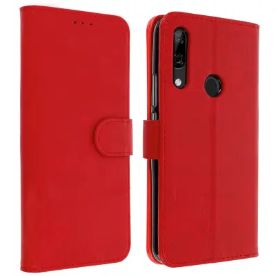 Folio Case Huawei P Smart Z , Honor 9X z držalom za kartico - rdeca