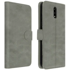 Folio Case Nokia 2.3 z držalom za kartico - siva