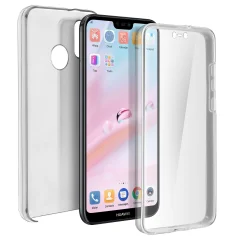 Izjemno prozorna trda sprednja in zadnja integrirana zašcitna školjka str. Huawei P20 Lite