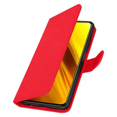 Torbica s preklopom za Xiaomi Poco X3 Podpora za portfelj in videoposnetke