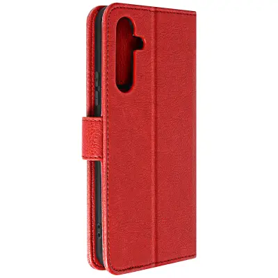 Folio Case Samsung Galaxy A54 5G z držalom za kartico - rdeca