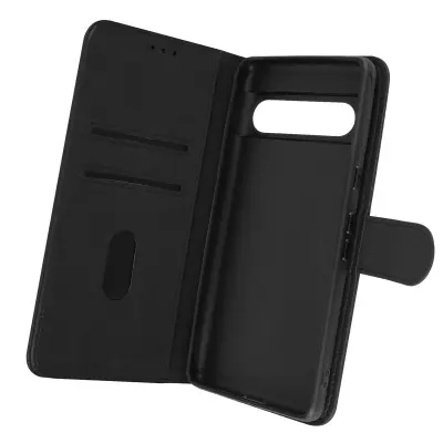 Folio Case Google Pixel 7 Pro z držalom za kartico - Crna