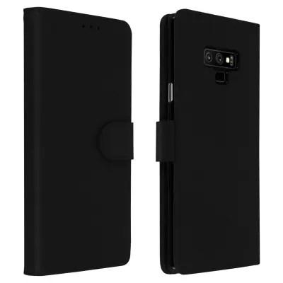 Folio Case Samsung Galaxy Note 9 z držalom za kartico - Crna