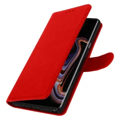 Folio Case Samsung Galaxy Note 9 z držalom za kartico - rdeca