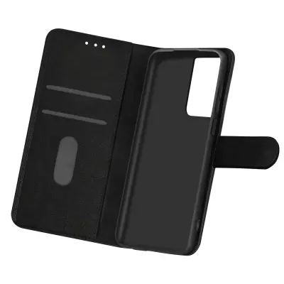 Folio Case Samsung Galaxy S21 Ultra z držalom za kartico - Crna
