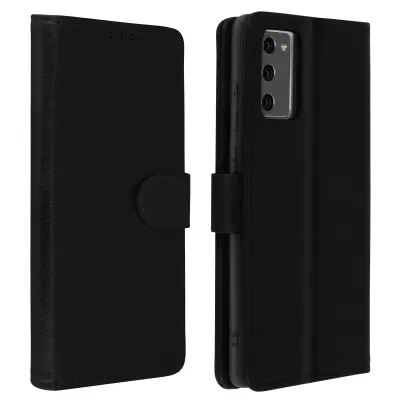 Folio Case Samsung Galaxy Note 20 z držalom za kartico - Crna