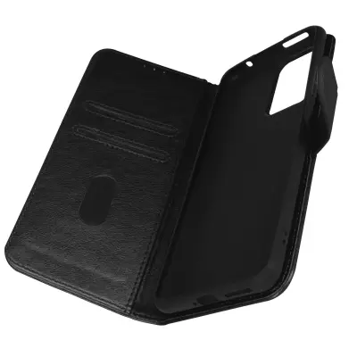 Folio Case Xiaomi 11T / 11T Pro z držalom za kartico - Crna