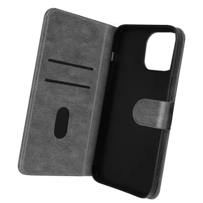 Folio Case iPhone 14 Pro Max z držalom za kartico - siva