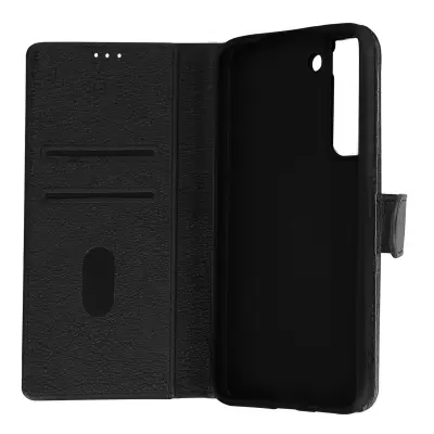 Folio Case Samsung Galaxy S22 z držalom za kartico - Crna