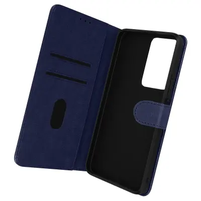 Folio Case Xiaomi Poco F4 5G z držalom za kartico - modra