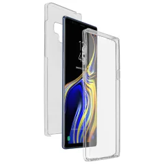Integriran trup prilagodljiv sprednji togi zadnji del, 360° Zbirka - Ultra-transparent str. Samsung Galaxy Note 9