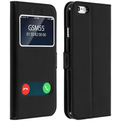 Dvojno okensko preklopno stojalo za video, crno str. Apple iPhone 6 in 6S