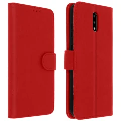 Folio Case Nokia 2.3 z držalom za kartico - rdeca
