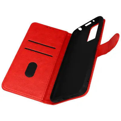 Folio Case Xiaomi Redmi 10 / 10 2022 z držalom za kartico - rdeca