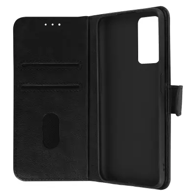 Folio Case Oppo Reno 6 5G z držalom za kartico - Crna