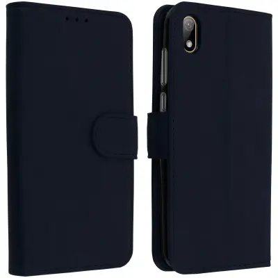 Folio Case Huawei Y5 2019 , Honor 8S z držalom za kartico - modra