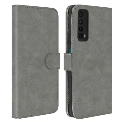 Folio Case Huawei P smart 2021 z držalom za kartico - siva