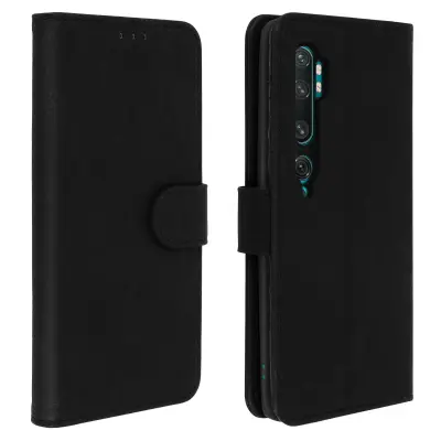 Folio Case Xiaomi Mi Note 10 / 10 Pro z držalom za kartico - Crna