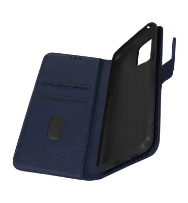 Folio Case Oppo Find X5 Pro z držalom za kartico - modra