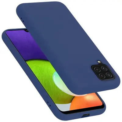 Cadorabo Case, združljiv s Samsungom v tekoči modro - zaščitni pokrov, narejen iz fleksibilnega silikona TPU