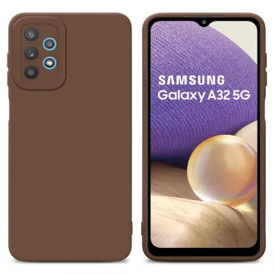 Cadorabo Case, združljiv s Samsungom v tekočinski rjavi barvi - zaščitni pokrov iz fleksibilnega silikona TPU