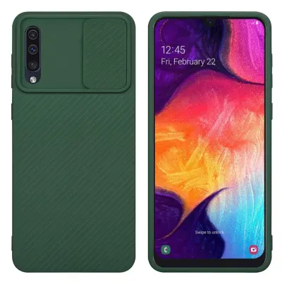 CADORABO Ohišje, združljiv s Samsungom v Bonbon Green - Zaščitni pokrov, narejen iz fleksibilnega silikona TPU in z zaščito pred kamero