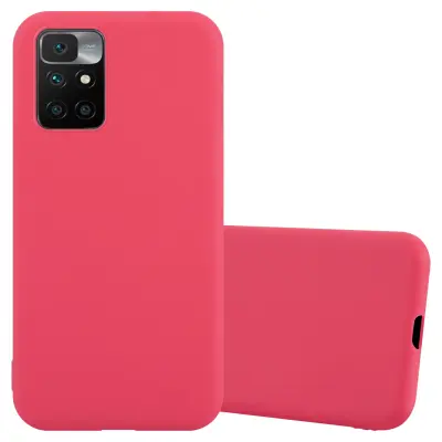 Cadorabo Case, združljiv z Xiaomi v Candy Red - zaščitni pokrov iz fleksibilnega silikona TPU