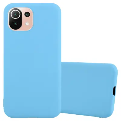 Cadorabo Case, združljiv s Xiaomi v Candy Blue - Zaščitni pokrov, narejen iz fleksibilnega silikona TPU